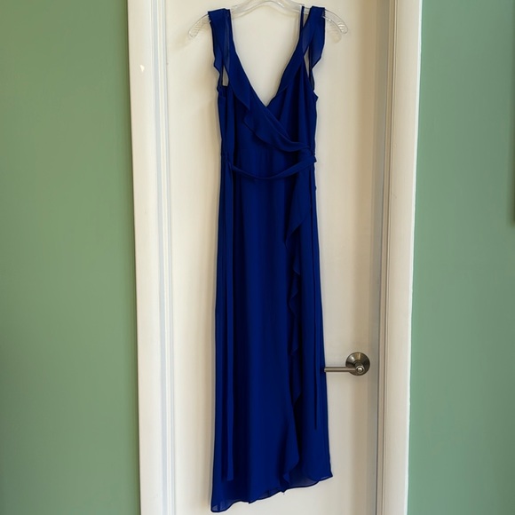 Bardot Maxi Dress in Blue - Picture 1 of 10